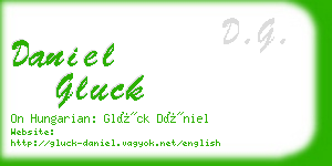 daniel gluck business card